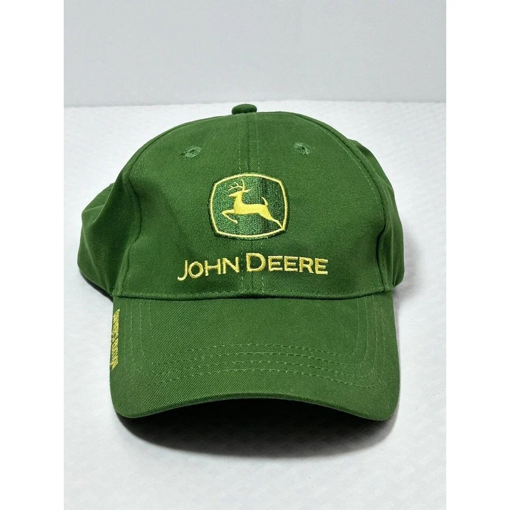 John Deere Hat Adjustable Cap Owner's‎ Edition Green Nothing Runs Like A Deere